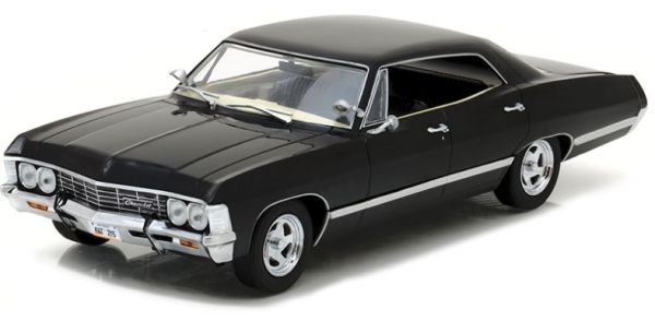 GREEN84035 - CHEVROLET Impala Sport sedan 1967 black - 1