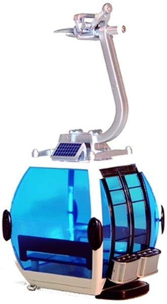 JC84100 - Omega IV blue glass gondola - 1
