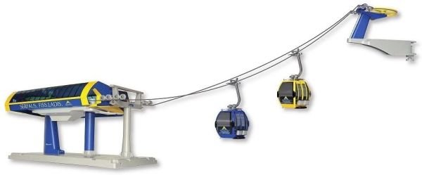 JC84395 - Ski lift with 2 SFL gondolas - 1