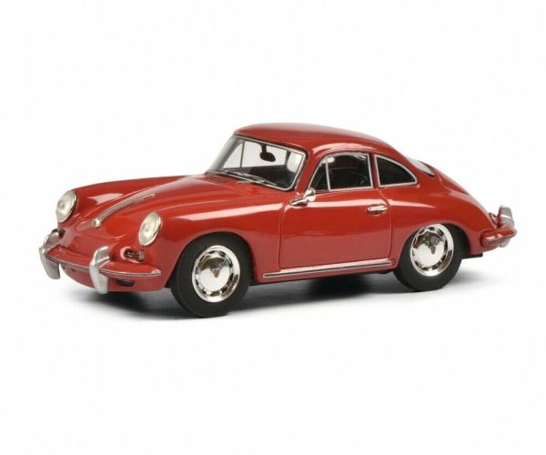 SCH8794 - PORSCHE 356 SC coupe red - 1