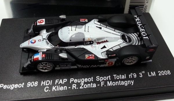 SPA87S087 - PEUGEOT 908 HDI FAP #9 – 3rd at Le Mans 2008 C.KLIEN. R.ZONTA. F. MONTAGNY - 1