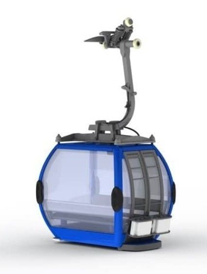 JC88005 - Blue Omega IV 10-person gondola - 1