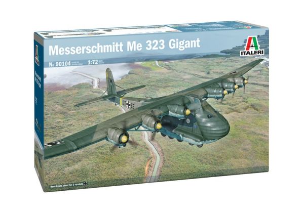 ITA90104 - MESSERSCHMITT ME 323 Gigant military aircraft to assemble and paint - 1