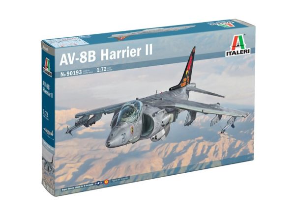 ITA90193 - McDonnell Douglas AV-8B Harrier II Fighter Jet (assembly and painting required) - 1