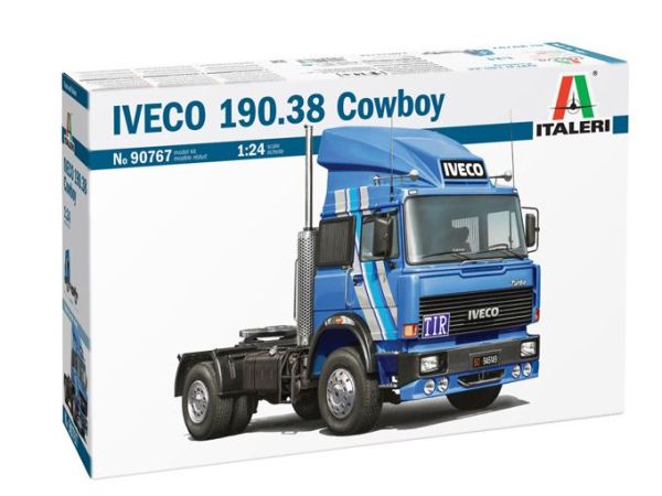 ITA90767 - IVECO 190.38 4x2 CowBoy blue to assemble and paint - 1