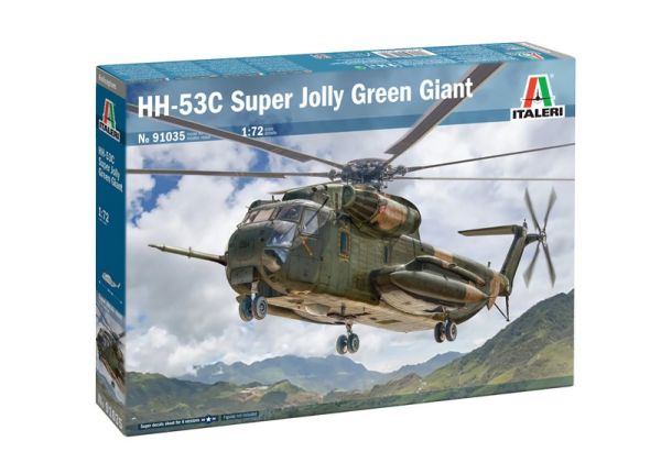 ITA91035 - HH-53C Super Jolly Green Giant military helicopter (assembly and painting required) - 1