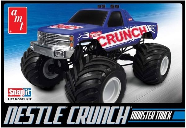 AMT911L/12 - Monster Truck - CHEVROLET Chevy - CRUNCH to assemble and paint - 1