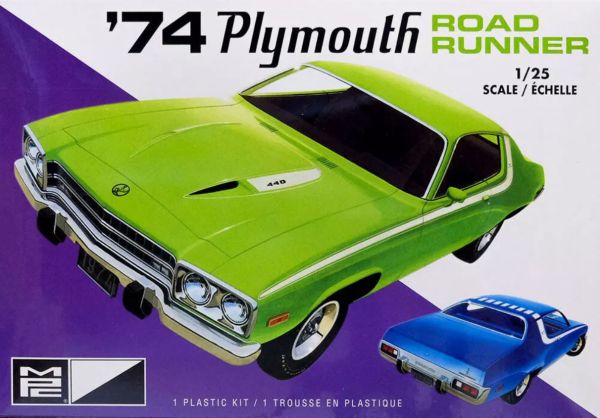 MPC920M/12 - PLYMOUTH Road Runner 1974 to assemble and paint - 1