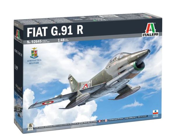 ITA92645 - FIAT G.91 R reconnaissance aircraft to assemble and paint - 1