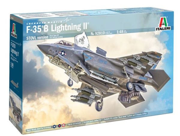 ITA92810 - F-35B Lightning II fighter jet to assemble and paint - 1