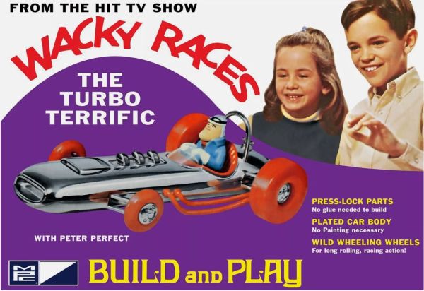 MPC937/12 - Wacky Races - The Turbo Terrific to assemble and paint - 1