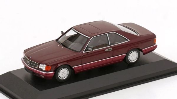 MXC940035124 - 1980 MERCEDES-BENZ 560 SEC Dark Red - 1