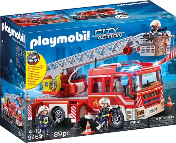 PLAY9463 - Fire truck with swing ladder - 1