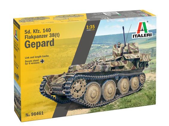 ITA96461 - Sd. Kfz. 140 FLAKPANZER 38(t) Gepard tank to assemble and paint - 1