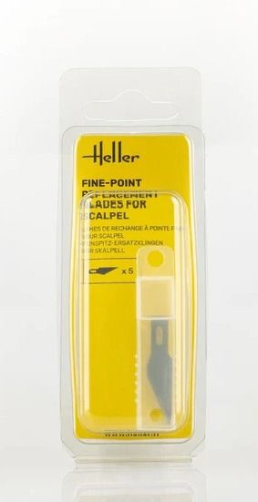 HEL99008 - 5 Replacement fine-point scalpel blades - 1