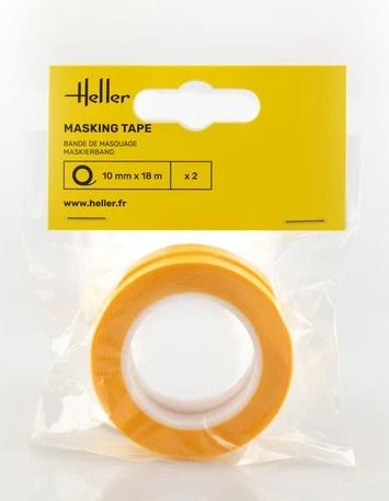 HEL99013 - 2 rolls of masking tape 10mm x 18m - 1