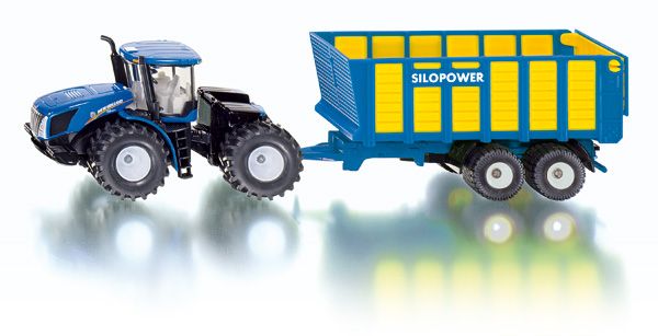 SIK1947 - New Holland T9.560 with silage trailer - 1