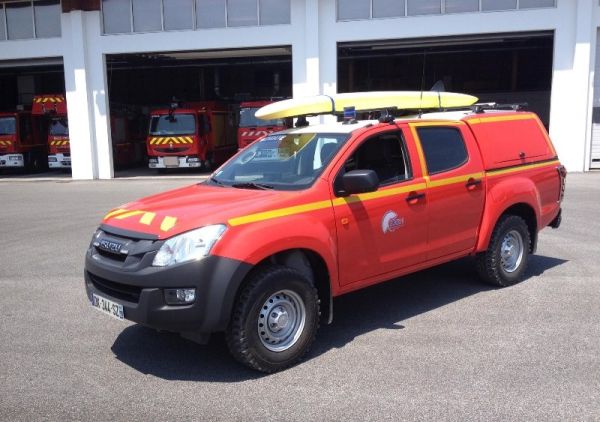 ALARME0030 - ISUZU D-MAX french fire car SDIS 64 coastal rescue - 1