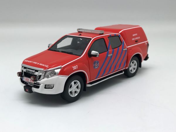 ALARME0037 - ISUZU D-MAX double cabin Firefighter at Brussels airport Limited to 300 ex. - 1