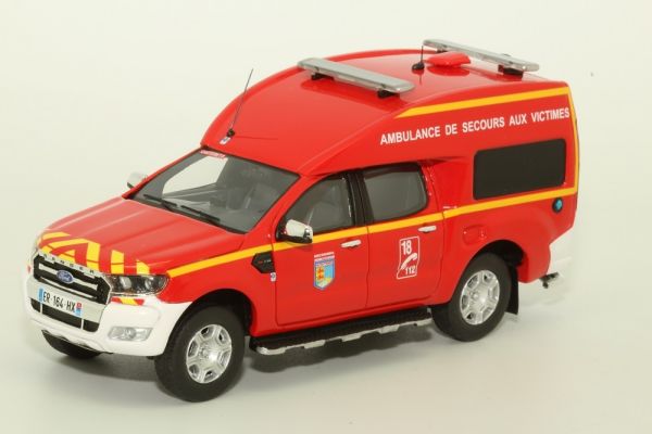 ALARME0050 - FORD Ranger BSE Hautes-Pyrénées firefighters - 325 copies - 1