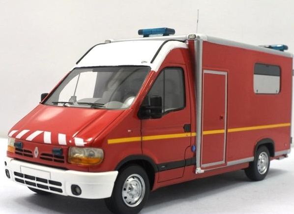 ALERTE0070 - RENAULT Master french fire truck type 2 GIFA VSAB with decalque - 1
