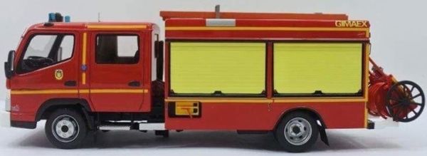 ALERTE0071 - MITSUBISHI Fuso Canter french fire truck GIMAEX FPTL departement of Sarthe - 1
