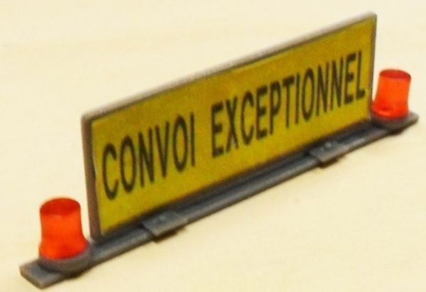 ART04615-2 - Roof panel Exceptional convoy + flashing lights - 1