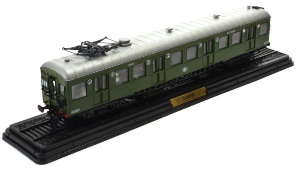 ATL2434004 - French self-propelled train  Z-23237 SNCF n°308 green roof grey no-functional machine - 1