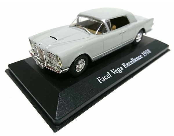 ATL2891003 - FACEL VEGA Excellence 1958 gray 4-door sedan My Mythical Cars series - 1