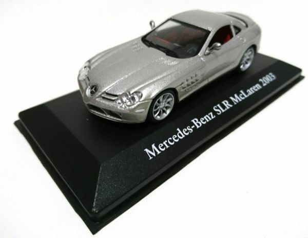 ATL2891022 - MERCEDES BENZ SLR McLaren 2003 metallic gray My Mythic Cars series - 1