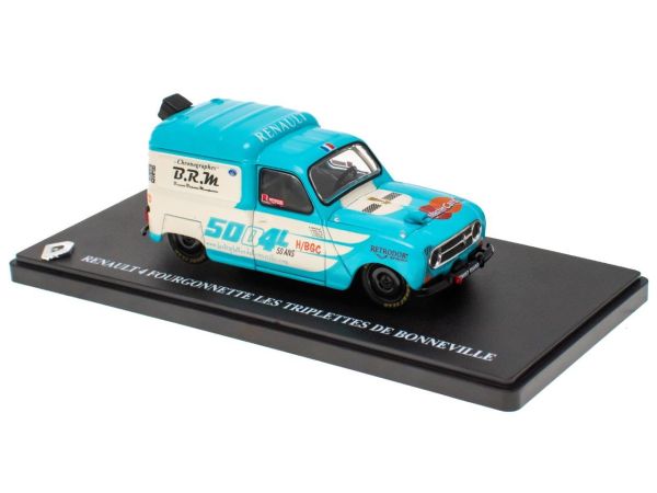 G110T021 - RENAULT 4 van blue and white - 1