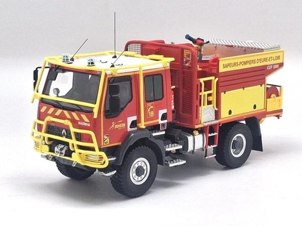 ALERTE0186 - RENAULT D14 4x4 SIDES CCF SDIS - 28 - Eure-et-Loir - Limited to 200 units. - 1