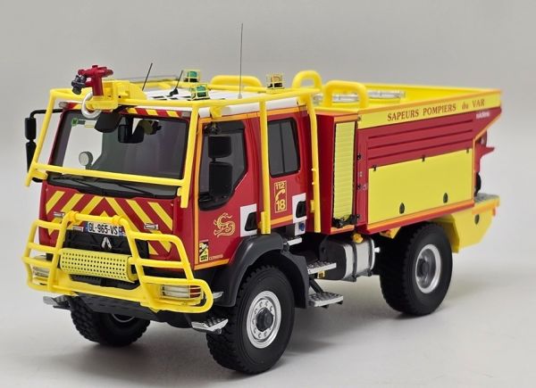 ALERTE0189 - RENAULT D14 4x4 SIDES CCFM Var Fire Department (83) – Limited to 300 units. - 1