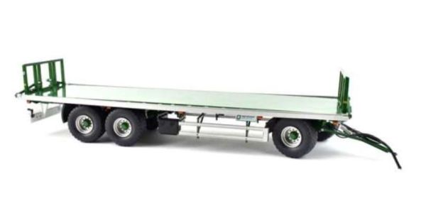 AT3200156 - KROEGER Agroliner PWO 24 green 2+1 axle box trailer - 1