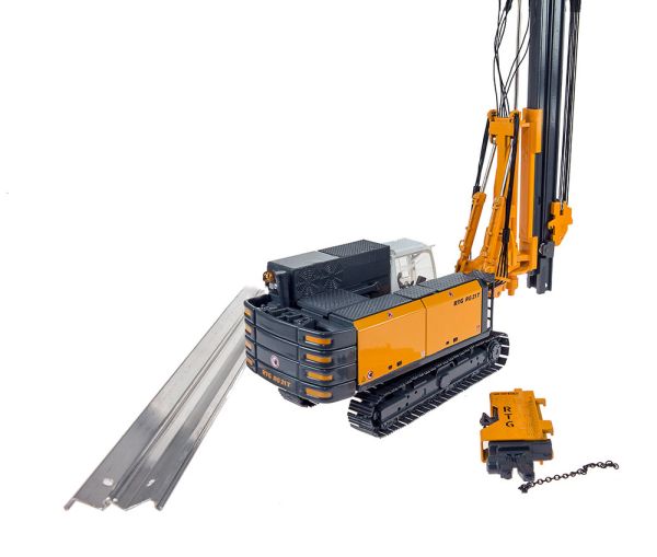 BYM25028 - Pile driver with telescopic leader  RTG RG 21 T - 1
