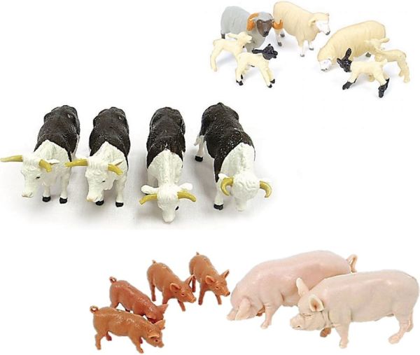 BRI43096 - Assortment of 17 animals - 1