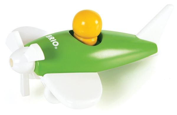 BRIO30205V - Green wooden glider - 1