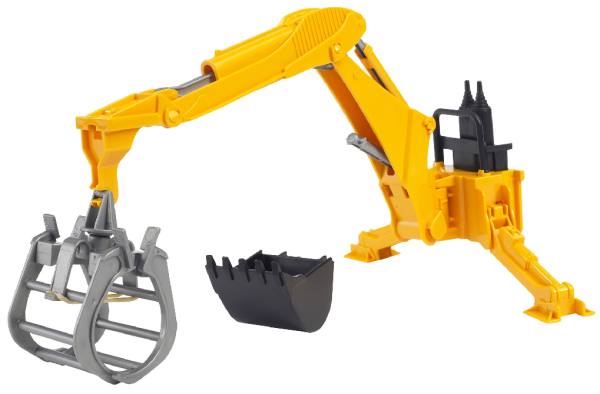 BRU2338 - Mini excavator for BRUDER tractor - 1