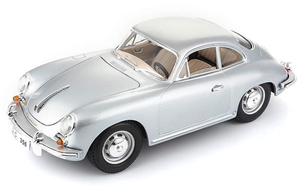 BUR18-12026 - PORSCHE 356B 1961 grey - 1
