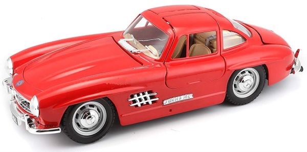 BUR22023 - MERCEDES BENZ 300 SL 1954 red - 1