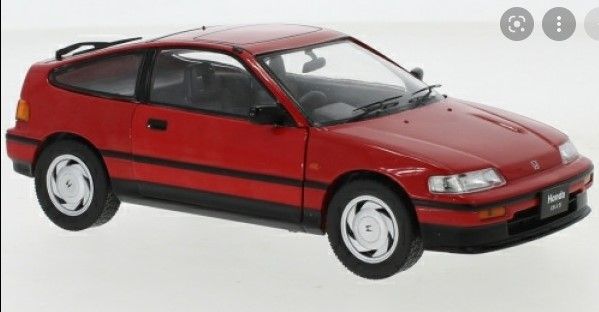 WBXWB124074 - HONDA CR-X 1987 Red - 1