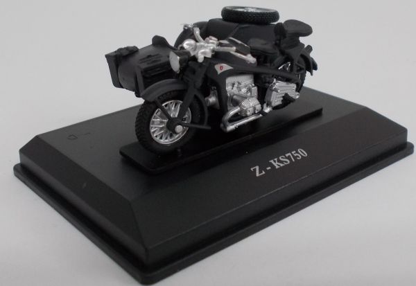 CAR245C - Side-car ZUNDAPP Z-KS750 black - 1