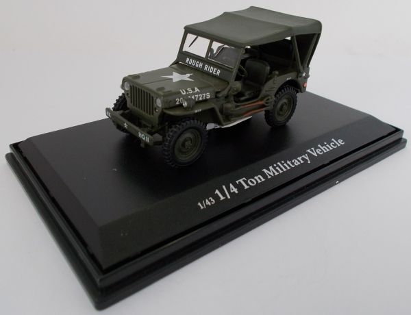 CAR4-91870 - JEEP US Army 1/4 Ton Military Vehicule 6 june 1944 D-Day - 1
