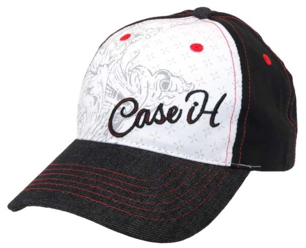 CAS253849 - CASE IH Women's Black and White Cap - 1