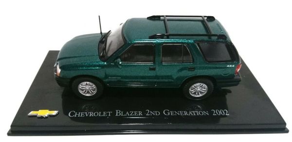MAGCHEVYBLAZER - CHEVROLET Blazer 4x4 generation 2 2002 metallic green - 1