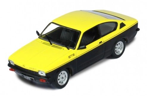 IXOCLC383N - 1976 OPEL Kadett C Coupe GT/E Yellow and Black - 1