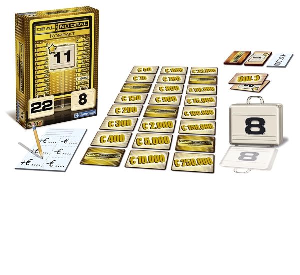 CLE69502 - Deal Gold no deal - Game in GERMAN - 1