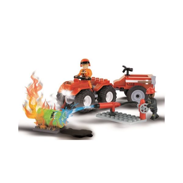COB1472 - Firefighter Quad with 2 Characters - 90 Pieces - 1