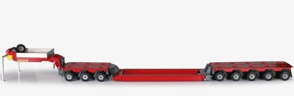 CON76213/01 - MAN TGX 8x4 with FAYMONVILLE Variomax trailer with 2; 3 and 5 axle module - 1