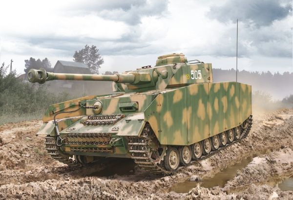 ITA6578 - Pz. Kpfw. IV Ausf. H to assemble and paint - 1